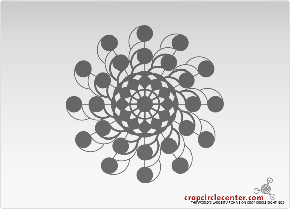 2018年7月14日英国Muncombe Hill麦田怪圈