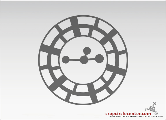 2018年8月13日英国Fonthill Bishop麦田怪圈