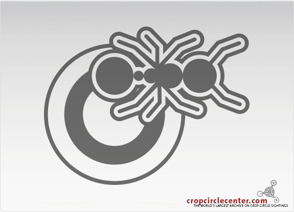 2019年6月21日英国Sparticles Wood麦田怪圈