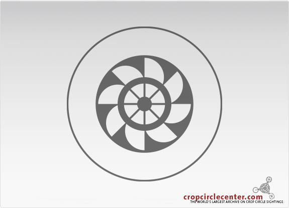 2019年6月11日英国Owlesbury麦田怪圈