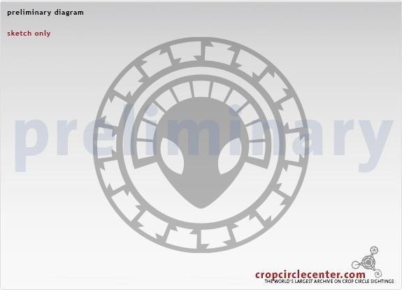 2019年7月6日英国unknown麦田怪圈