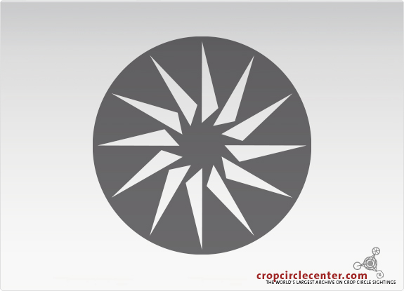 2019年7月20日英国Westbury White Horse麦田怪圈