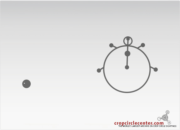 2019年7月3日英国Yarnbury Castle麦田怪圈