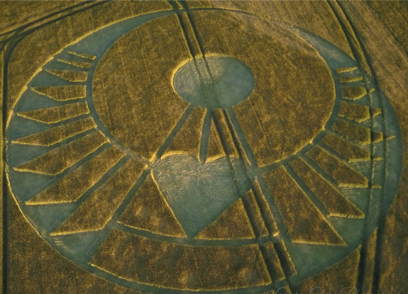 2020年5月26日英国Kingdon麦田怪圈