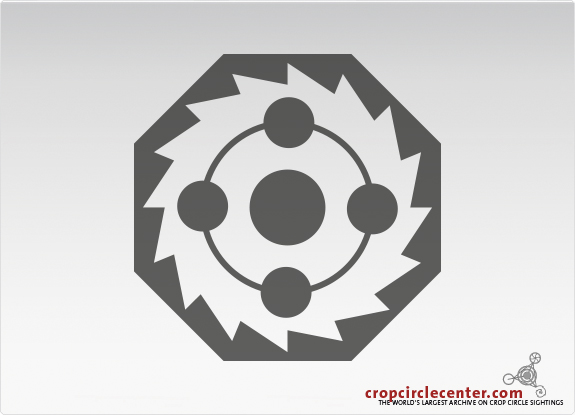 2022年5月22日英国Little Down麦田怪圈