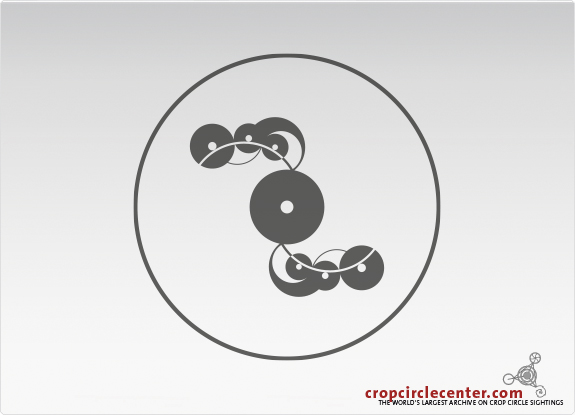 2022年5月31日法国Saint Denis en Bugey麦田怪圈