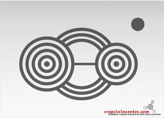 2022年7月28日英国Tawesmead Copse麦田怪圈