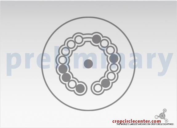 2022年7月12日英国Winchester麦田怪圈
