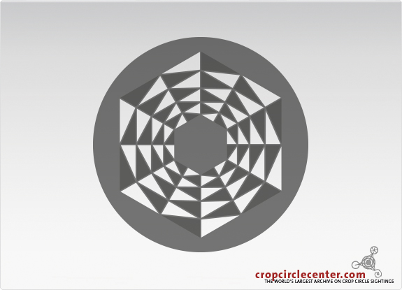 2022年7月17日英国Barbury Castle麦田怪圈