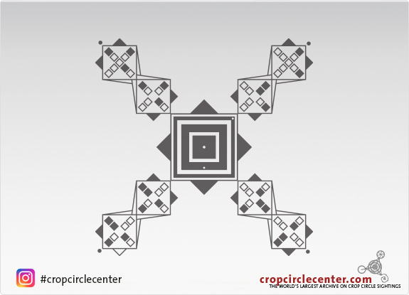 2023年6月19日意大利Porino麦田怪圈