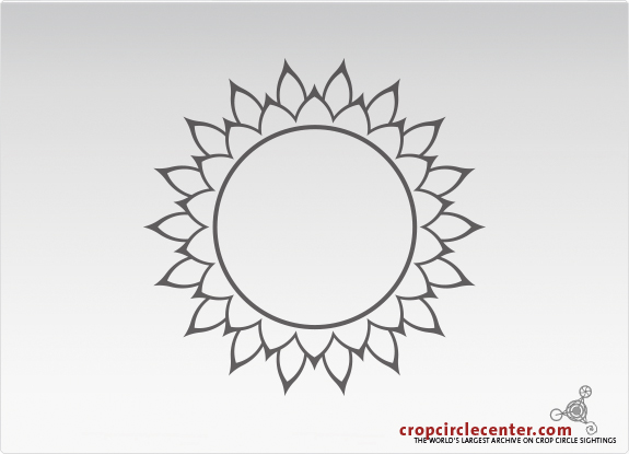 2023年6月7日英国Potterne Hill麦田怪圈