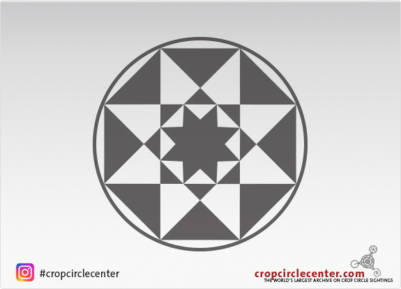 2023年7月4日英国Winchester麦田怪圈