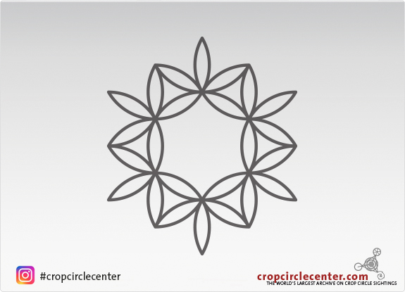 2023年7月7日英国Norton Bavant麦田怪圈