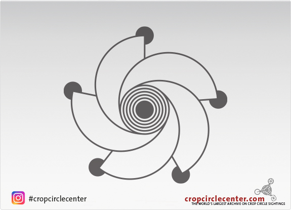 2023年7月30日英国West Meon麦田怪圈