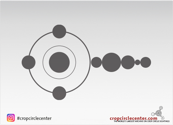 2024年6月12日英国Wilton Windmill麦田怪圈