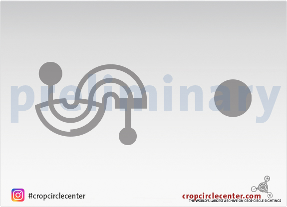 2024年7月22日英国Dorset麦田怪圈