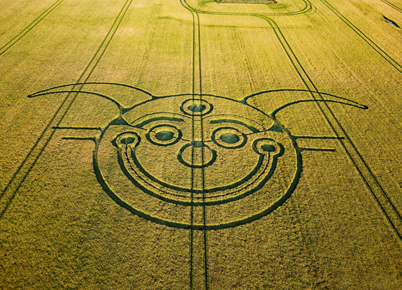 2025年6月10日英国Wilsford Shaft麦田怪圈