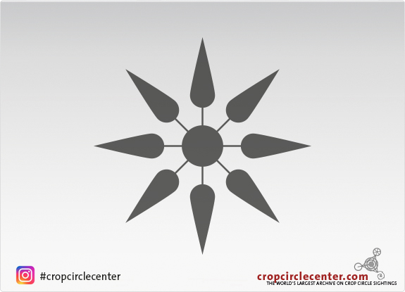 2025年6月15日英国Kingsdon麦田怪圈