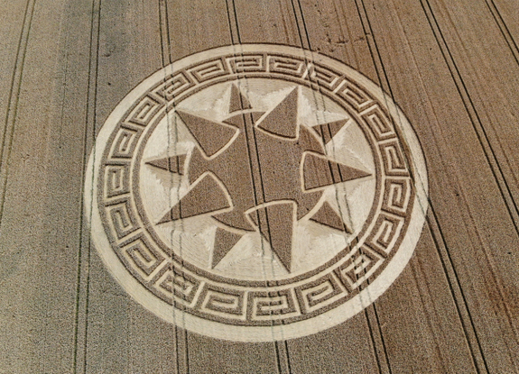 2025年7月20日德国Frieding麦田怪圈