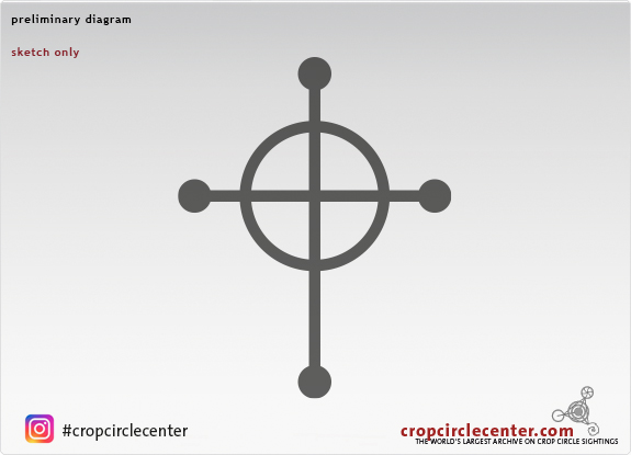 2026年4月4日英国Ilchester麦田怪圈