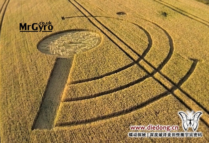 2014年7月22日英国Welsh Way麦田怪圈