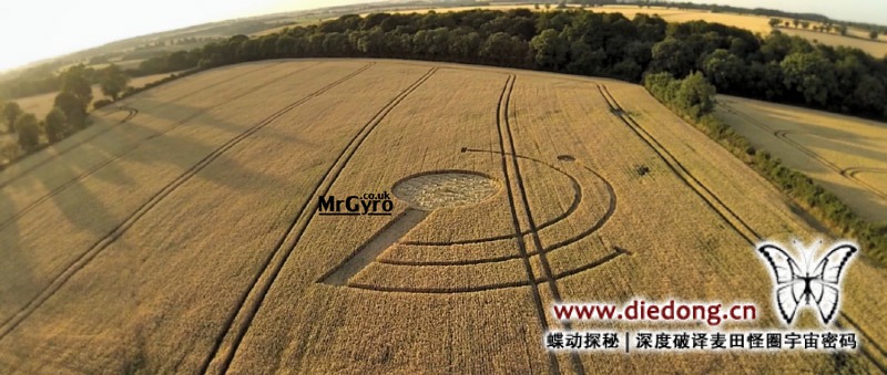 2014年7月22日英国Welsh Way麦田怪圈