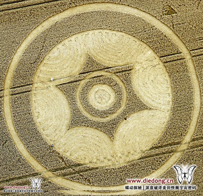 2014年8月8日英国Green Street麦田怪圈