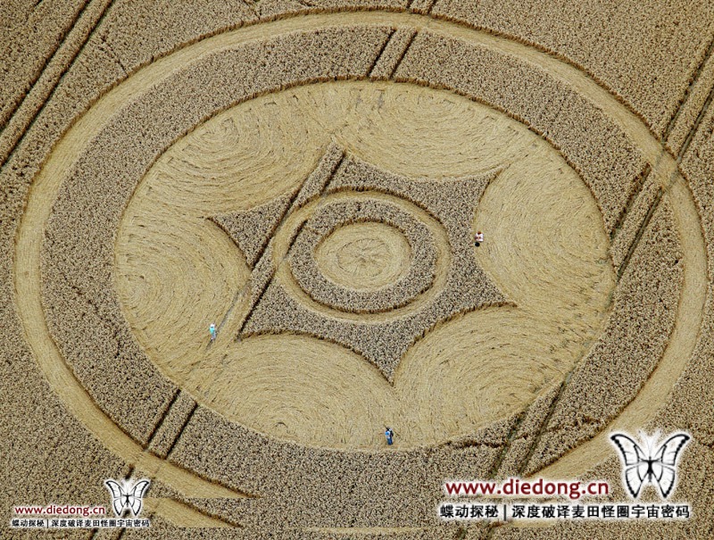 2014年8月8日英国Green Street麦田怪圈