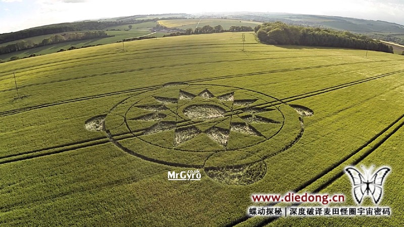2015年5月24日英国Manton Drove麦田怪圈