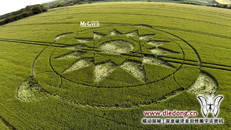 2015年5月24日英国Manton Drove麦田怪圈