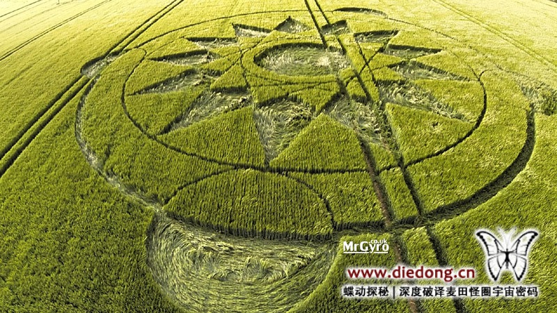 2015年5月24日英国Manton Drove麦田怪圈