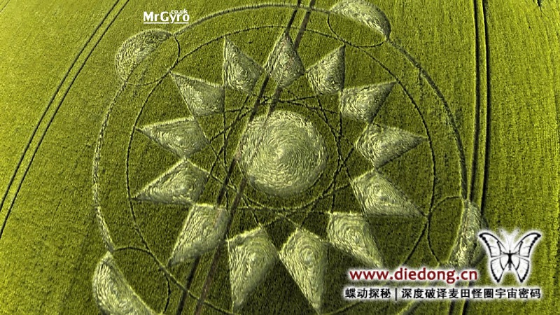 2015年5月24日英国Manton Drove麦田怪圈