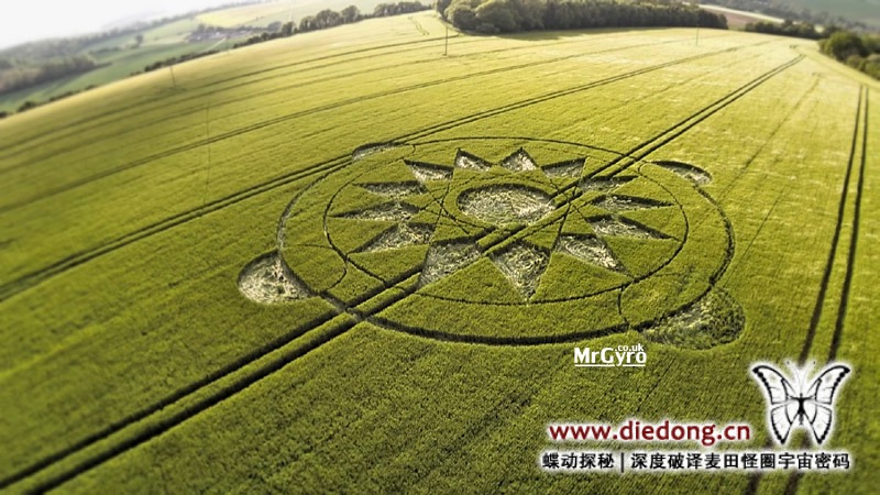 2015年5月24日英国Manton Drove麦田怪圈