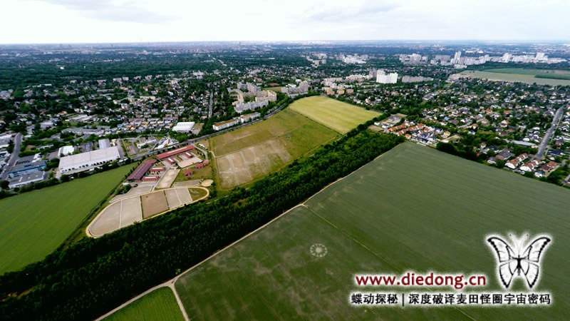 2015年6月8日德国Berlin Brandenburg麦田怪圈