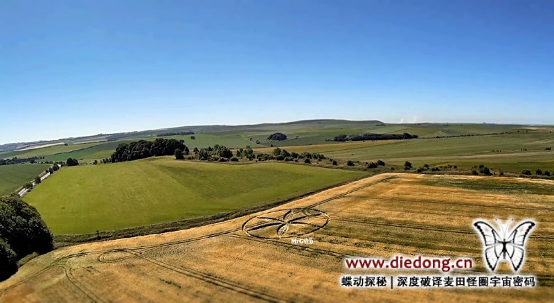 2015年6月29日英国Knoll Down麦田怪圈