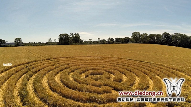 2015年6月22日英国Sunnyside麦田怪圈