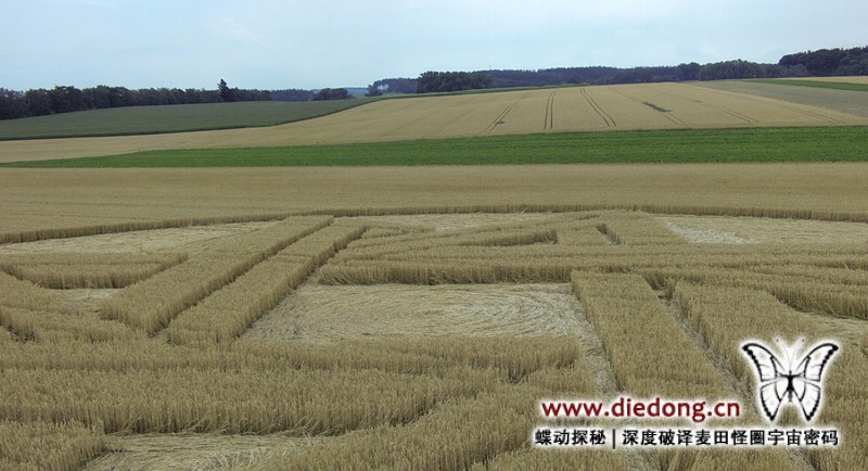 2015年7月16日德国Mnchener Berg麦田怪圈