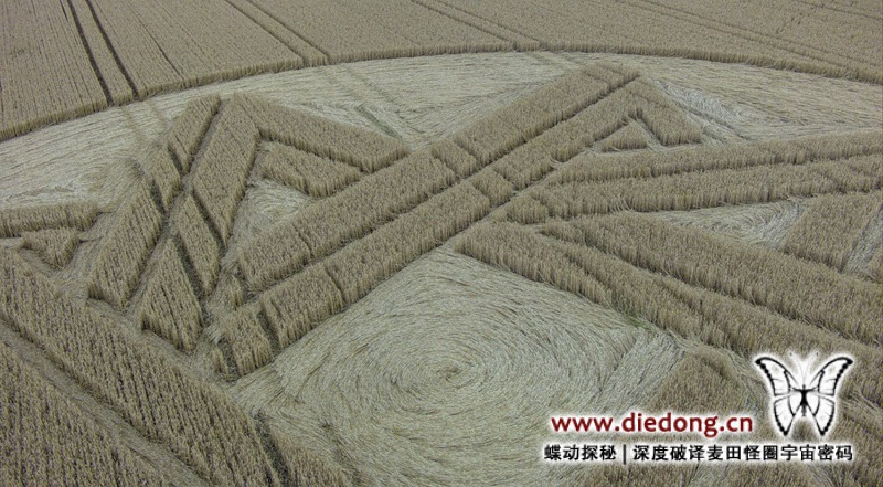 2015年7月16日德国Mnchener Berg麦田怪圈