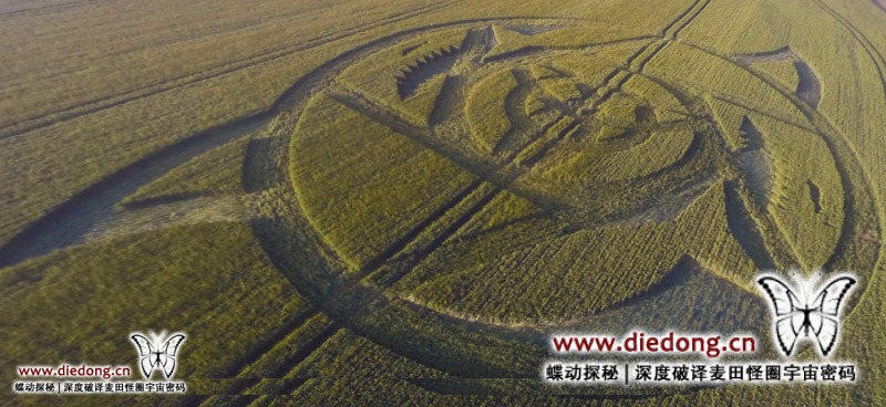 2016年6月23日英国The Ridgeway麦田怪圈