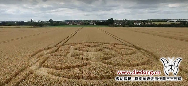 2016年7月18日英国New Hall麦田怪圈