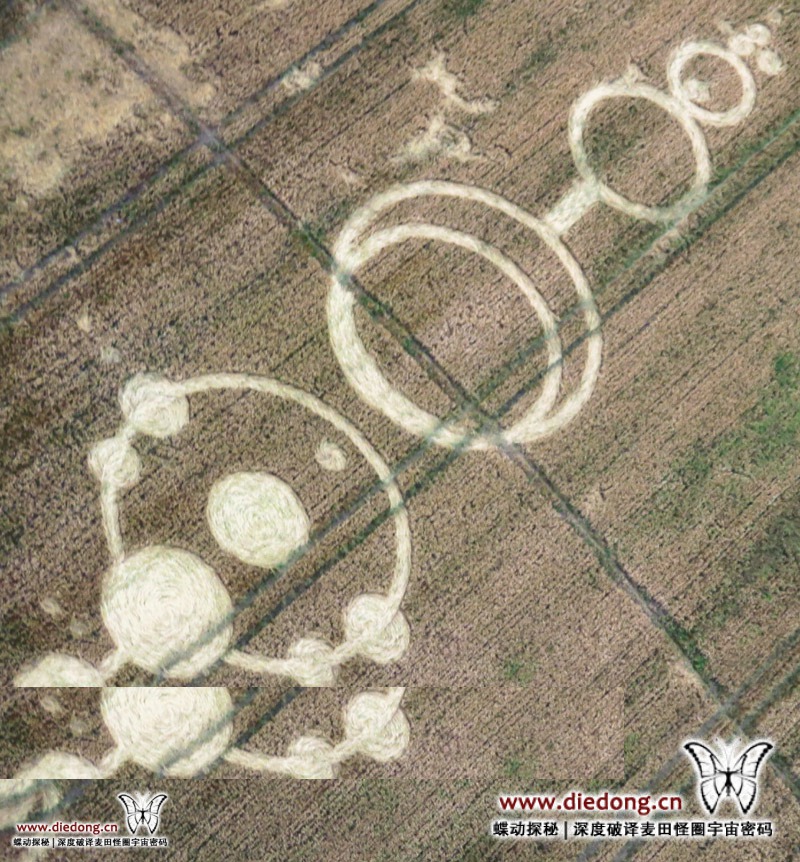 2016年7月24日英国The Forests Way麦田怪圈