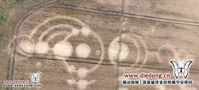 2016年7月24日英国The Forests Way麦田怪圈