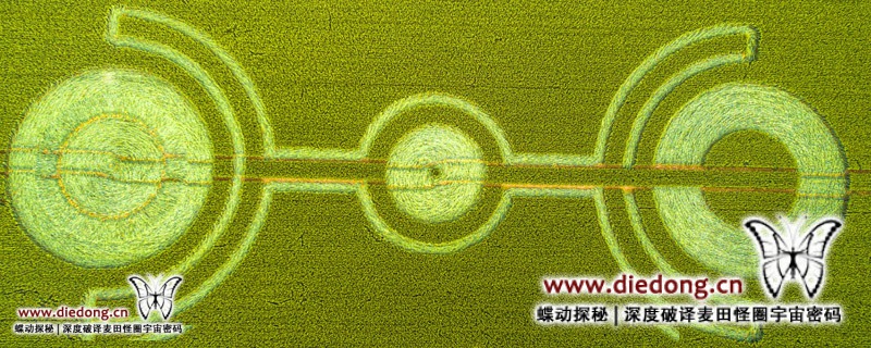 2017年6月26日英国Thorn Hill麦田怪圈