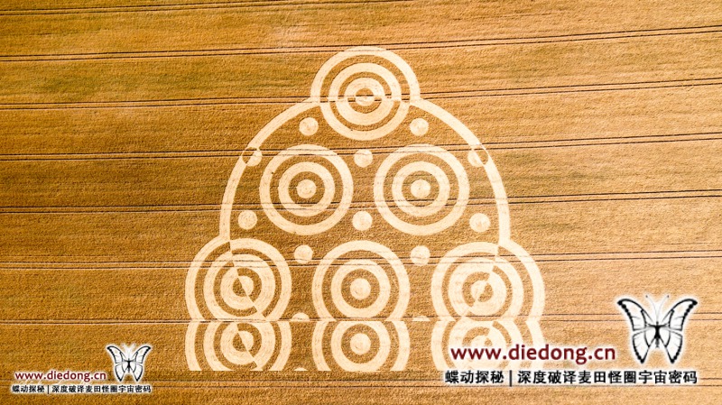 2018年8月10日英国Mixon麦田怪圈