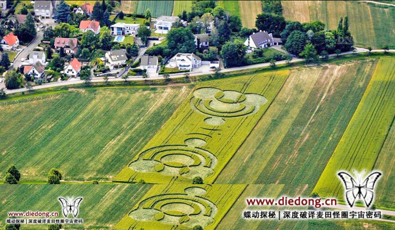 2019年6月18日法国Blaesheim near Strasbourg麦田怪圈