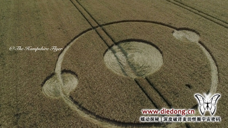 2019年6月29日英国Scrubbs Lane麦田怪圈