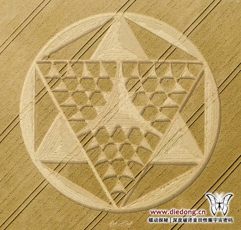 2019年7月28日英国Cocum Farm麦田怪圈