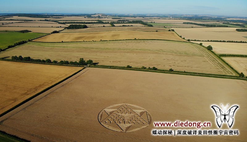 2019年7月28日英国Cocum Farm麦田怪圈