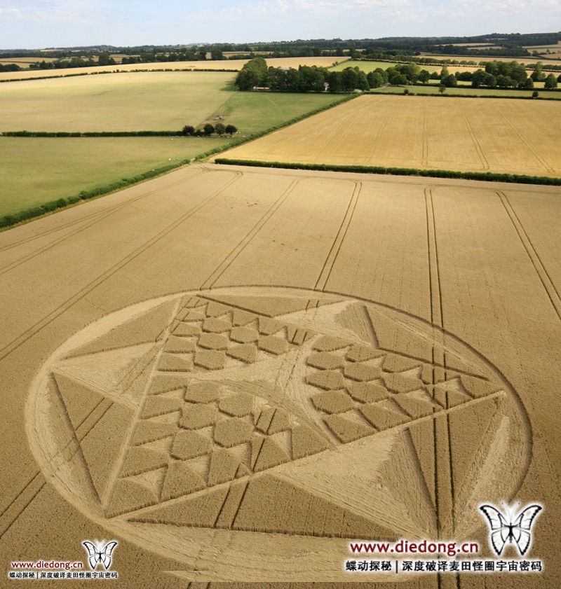 2019年7月28日英国Cocum Farm麦田怪圈