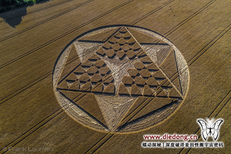 2019年7月28日英国Cocum Farm麦田怪圈